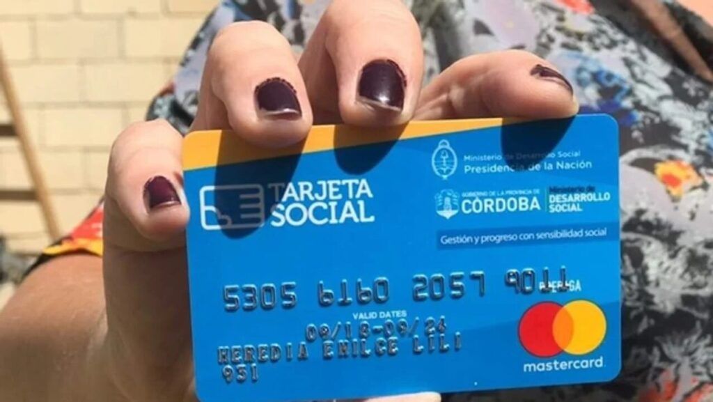Este lunes continúa el pago de la Tarjeta Social en Córdoba