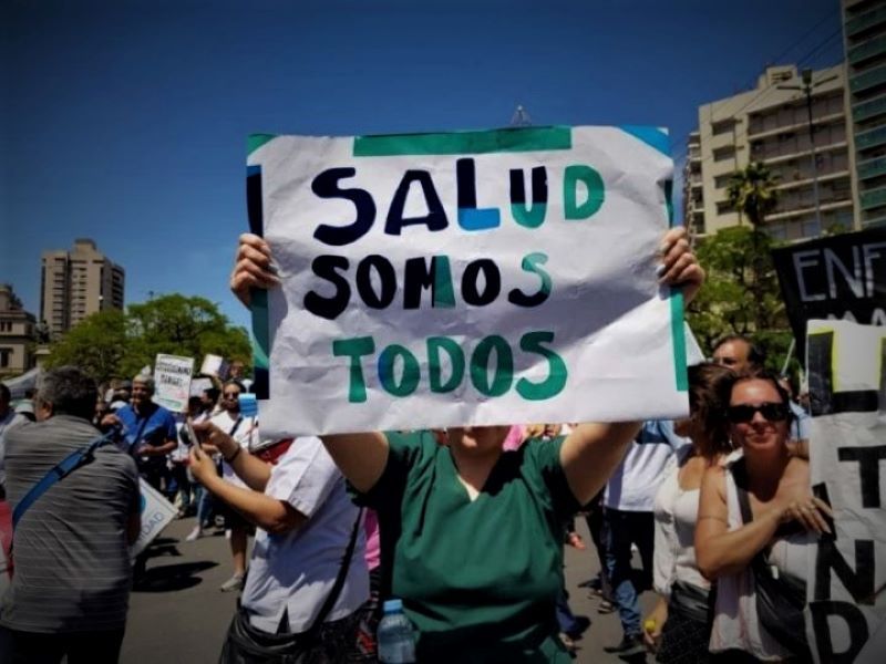 Trabajadores de Salud de Córdoba en lucha