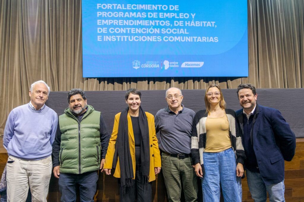 Córdoba anunció fortalecimiento económico de programas de empleo, hábitat y sociales