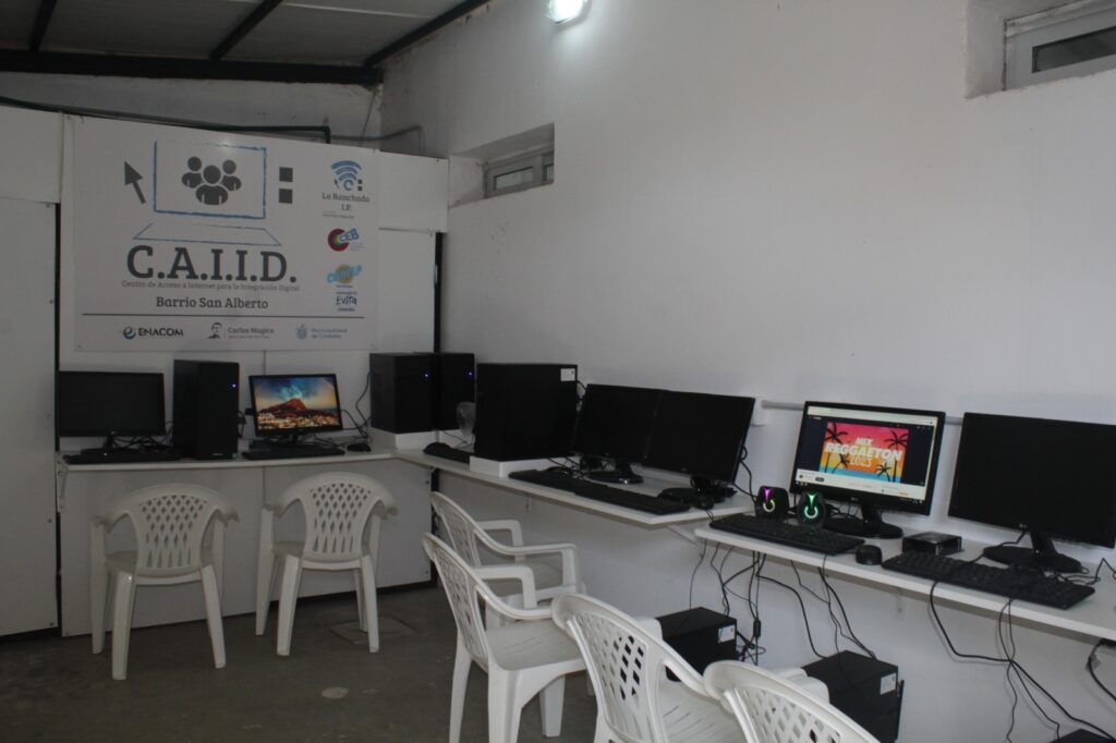 Nuevo “Centro de Acceso a Internet» en barrio San Alberto