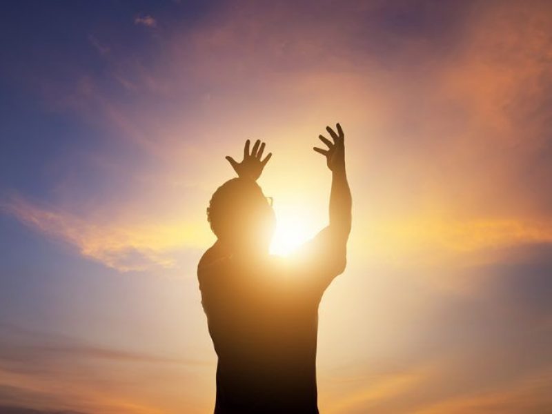 Human hands open palm up worship. Eucharist Therapy Bless God Helping Repent Catholic Easter Lent Mind Pray. Christian Religion concept background. fighting and victory for god
