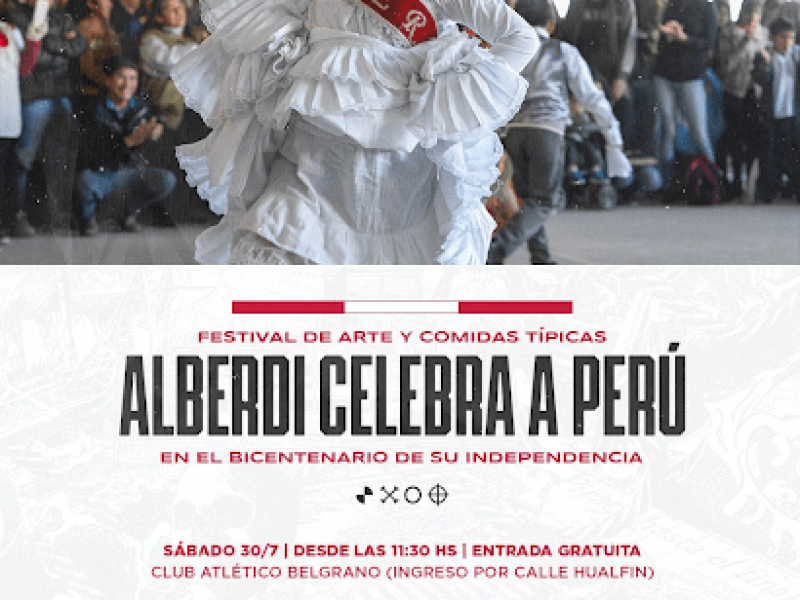 Alberdi celebra a Peru