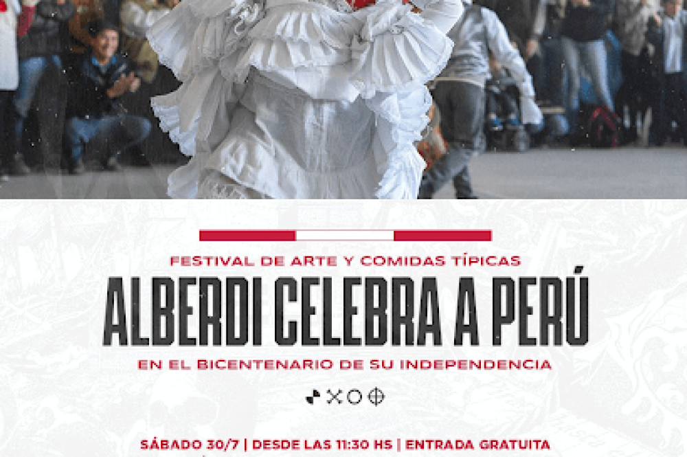 Alberdi celebra a Peru