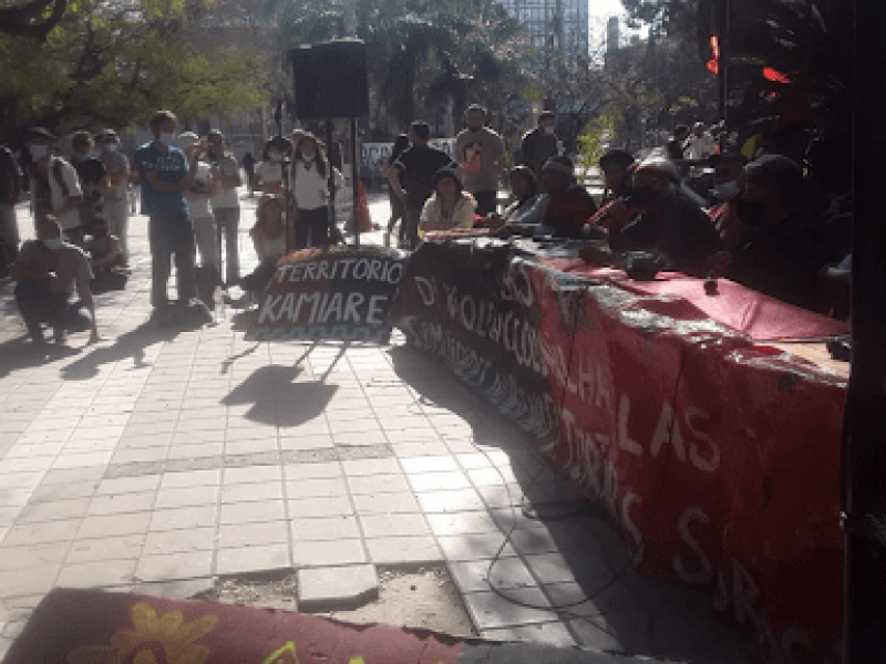 Caminata de los pueblos indígenas