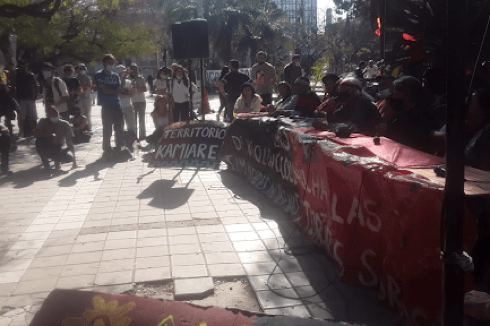 Caminata de los pueblos indígenas