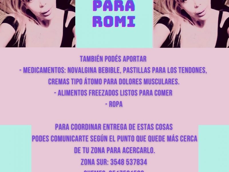 Colecta para Romi