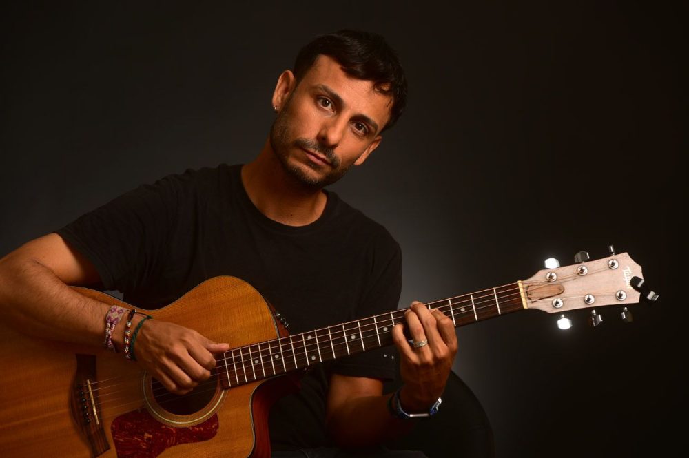 Lucas Heredia, músico, guitarrista, cantautor.  (Nicolás Bravo / La Voz)