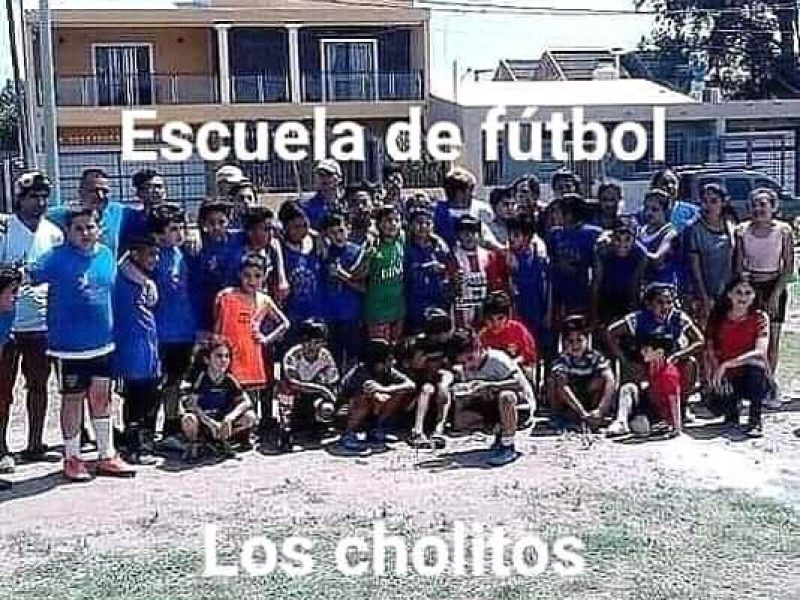 Escuela de futbol los cholitos
