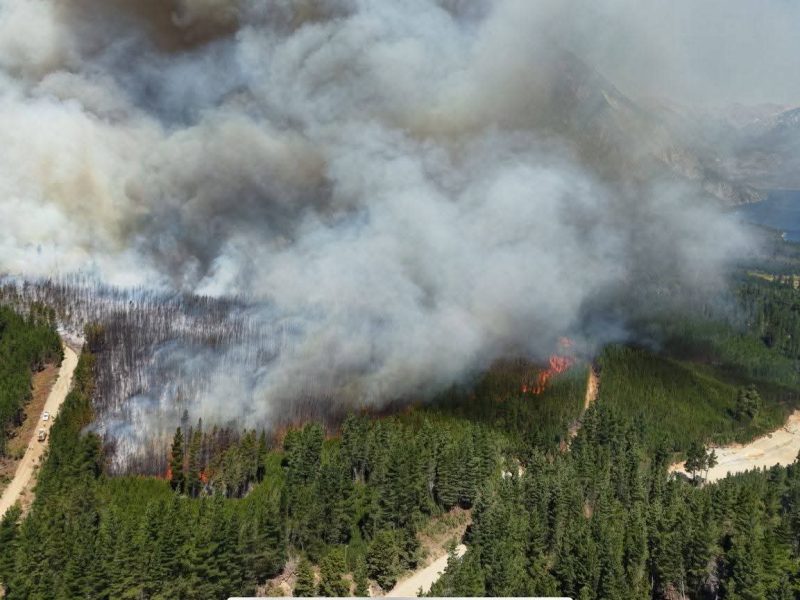 Incendios en la Patagonia