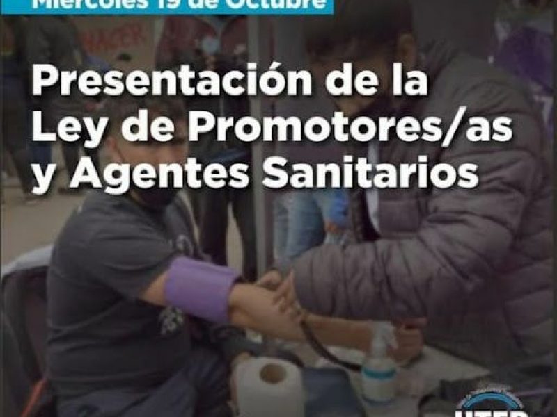 Ley de Promotores y Agentes Sanitarios