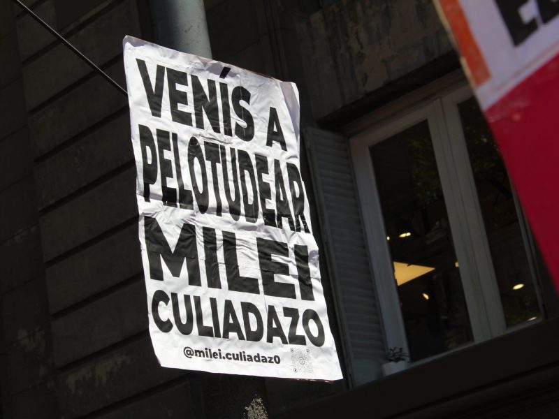 Milei culiadazo
