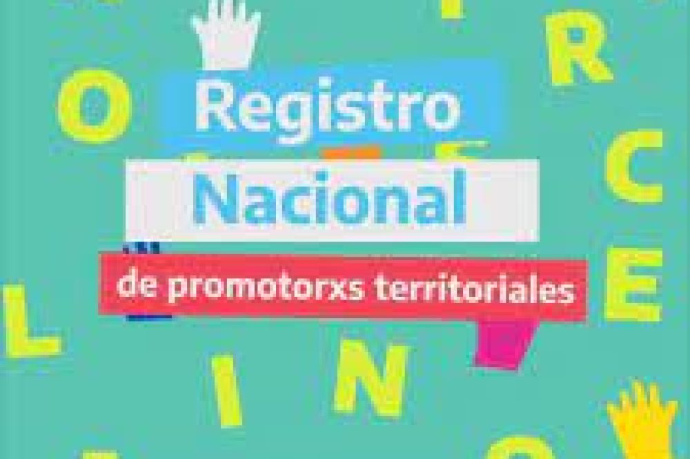 Registro Nacional de promotorxs territoriales