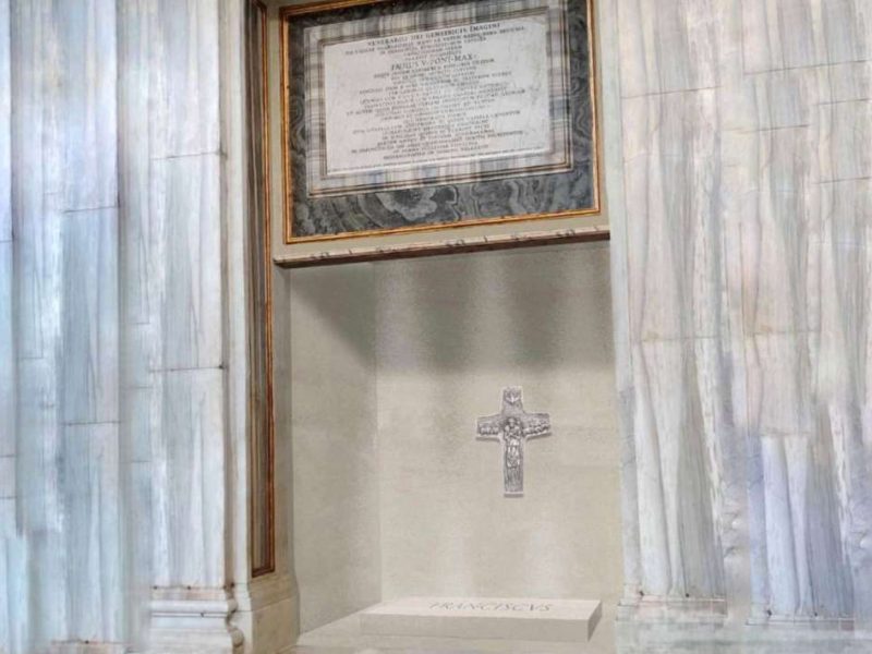 Tumba Papa Francisco