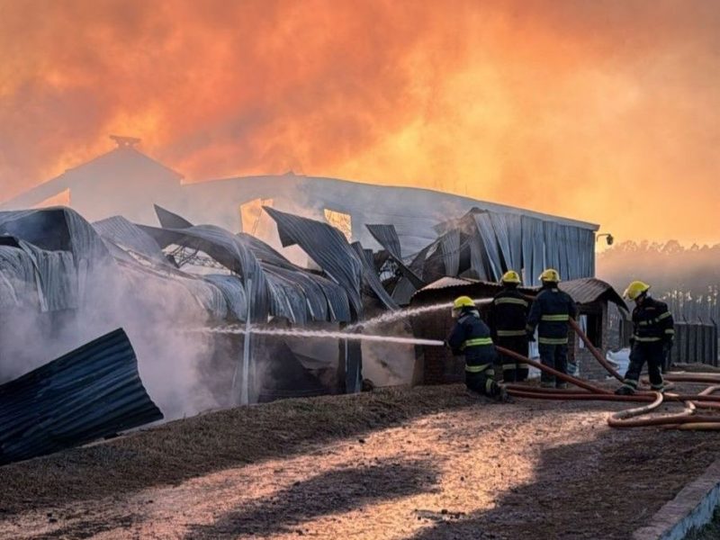 Villa del Prado incendio