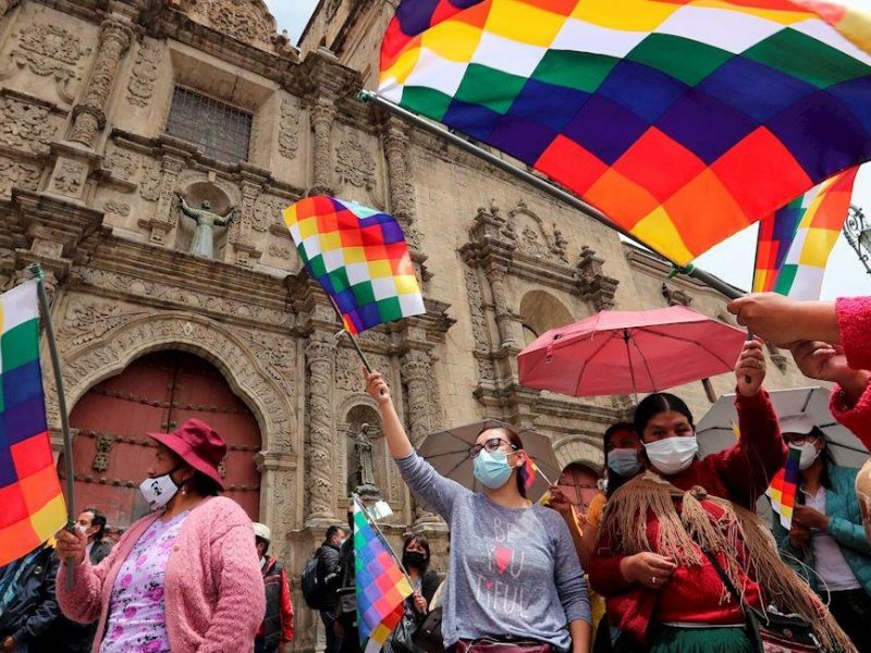 bolivia whipalazo
