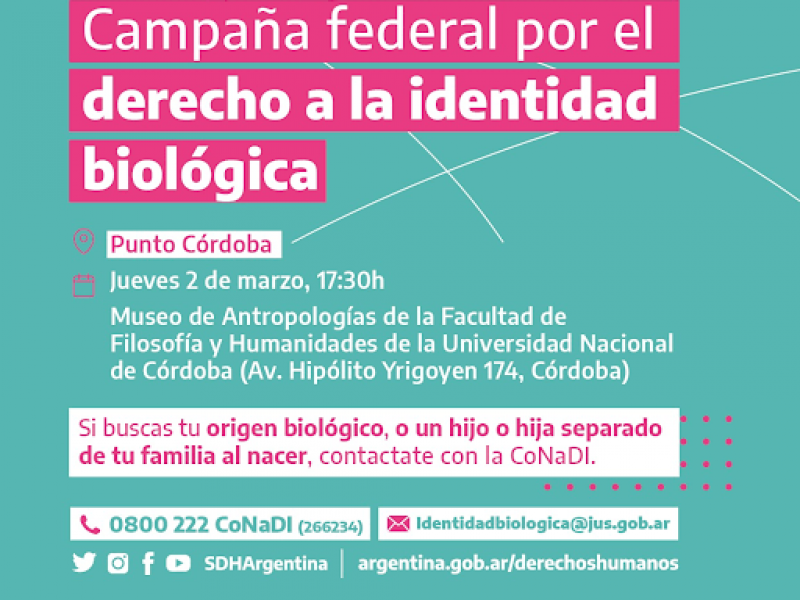 campaña federal derecho identidad biologica