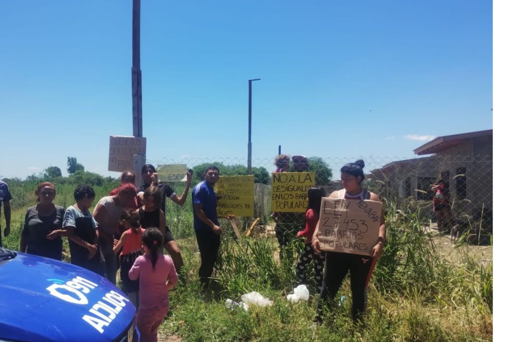 desalojo barrios el milagro y la huerta