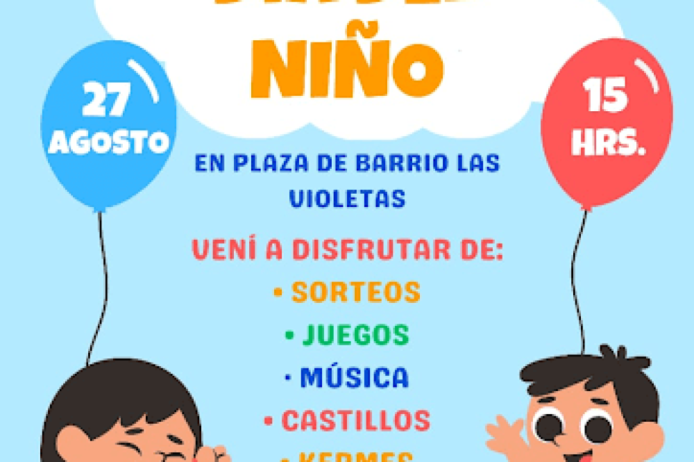 día de las infancias las violetas