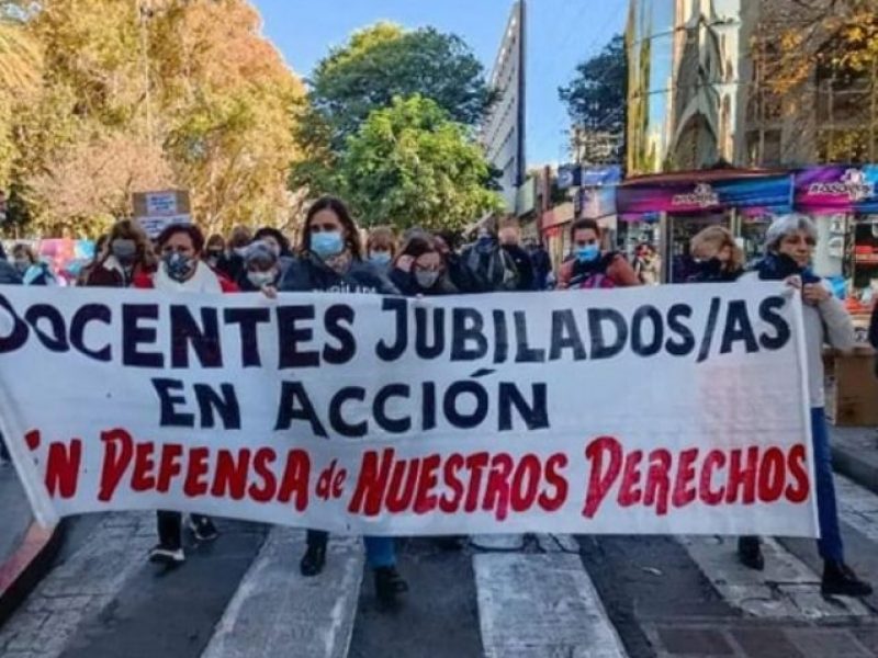 docentes jubilados en accion