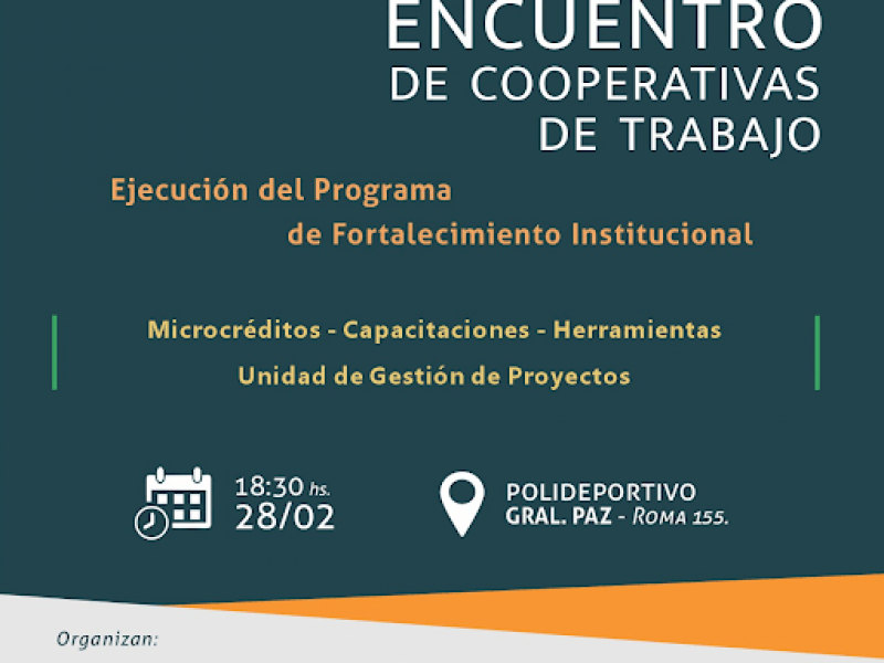 encuentro cooperativas de trabajo