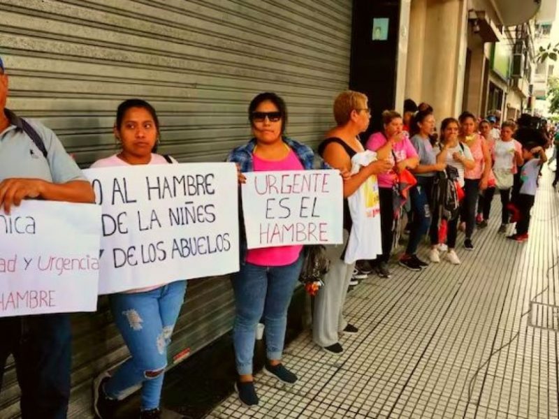 fila del hambre Infonews