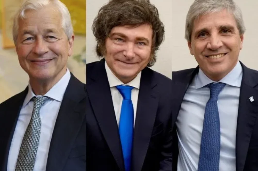 jamie-dimon-javier-milei-luis-caputo
