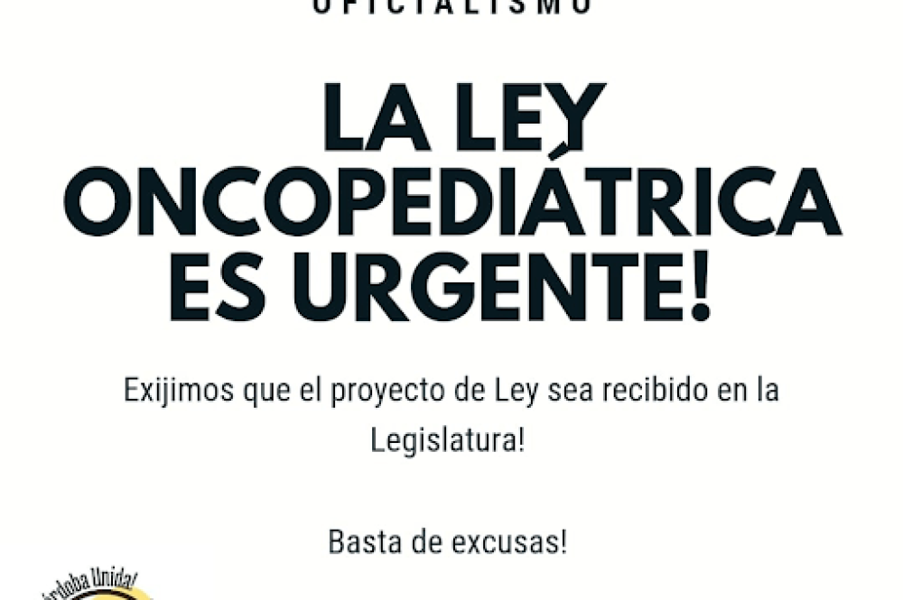 ley oncopediatrica