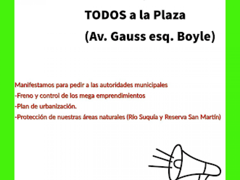 manifestación