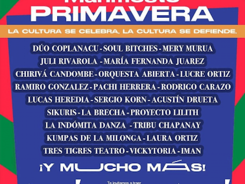 manifiesto primavera