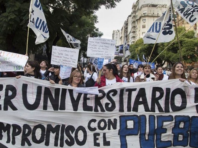 paro nacional universitario