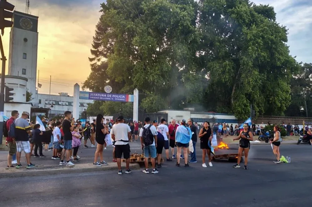 protesta-policial-rosario