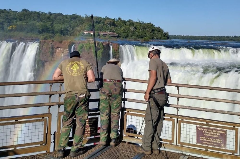 trabajadores parques nacionales